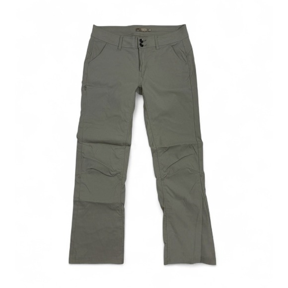 PRANA PANTS WOMENS SIZE 10 BEIGE LIGHTWEIGHT CAMPING HIKING - Picture 1 of 5